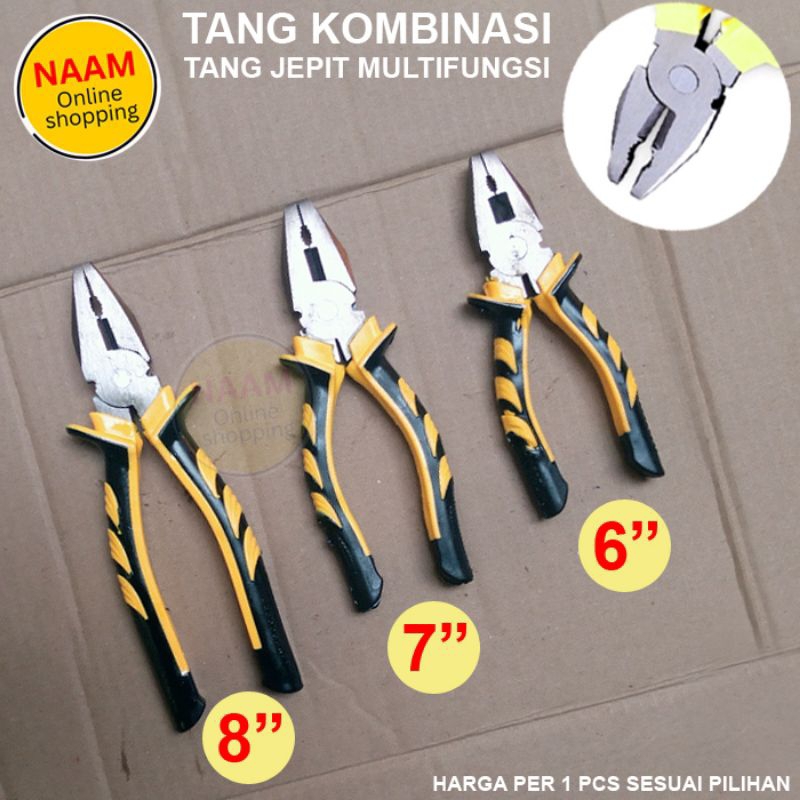 COMBINATION PLIERS - MULTIFUNCTIONAL CLAMP PLIERS - ด้ามจับยาง PLIERS