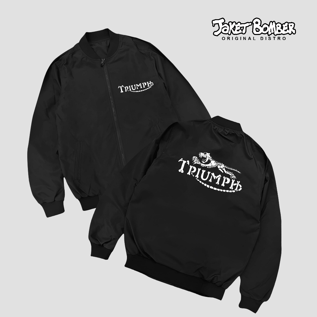 เสื้อแจ็คเก็ตบอมเบอร์ผู้ชาย TRIUMPH / เสื้อผ้ามังกร