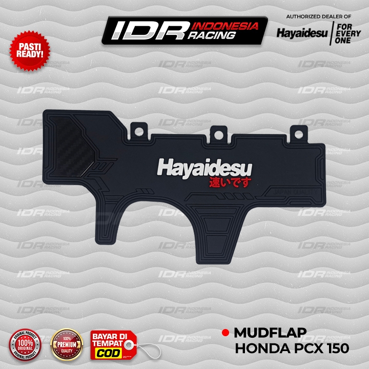 Hayidesu Mudflap Honda PCX 150 Mud Flap Guard ยางบังโคลนรถจักรยานยนต์ระดับพรีเมียม
