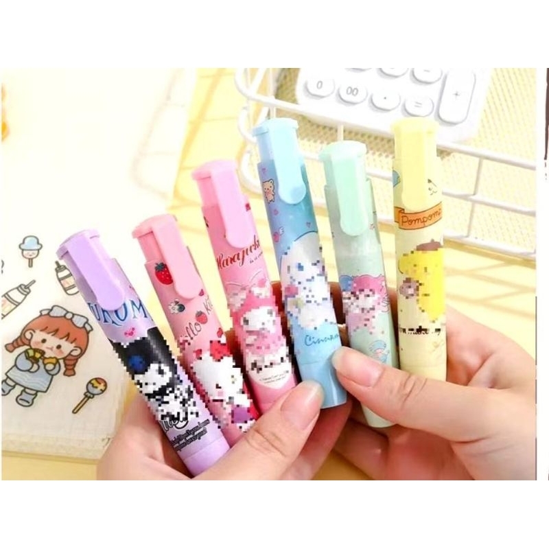 [PCS] FANCY MECHANICAL PENCIL ERASER / ERASER / PRINTED PENCIL ERASER