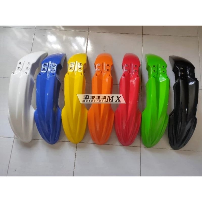 บังโคลนหน้า kx 85 2016 บังโคลนปีกหน้า KX85 PNP klx 150 bf Dtracker trail bebek มาตรฐาน