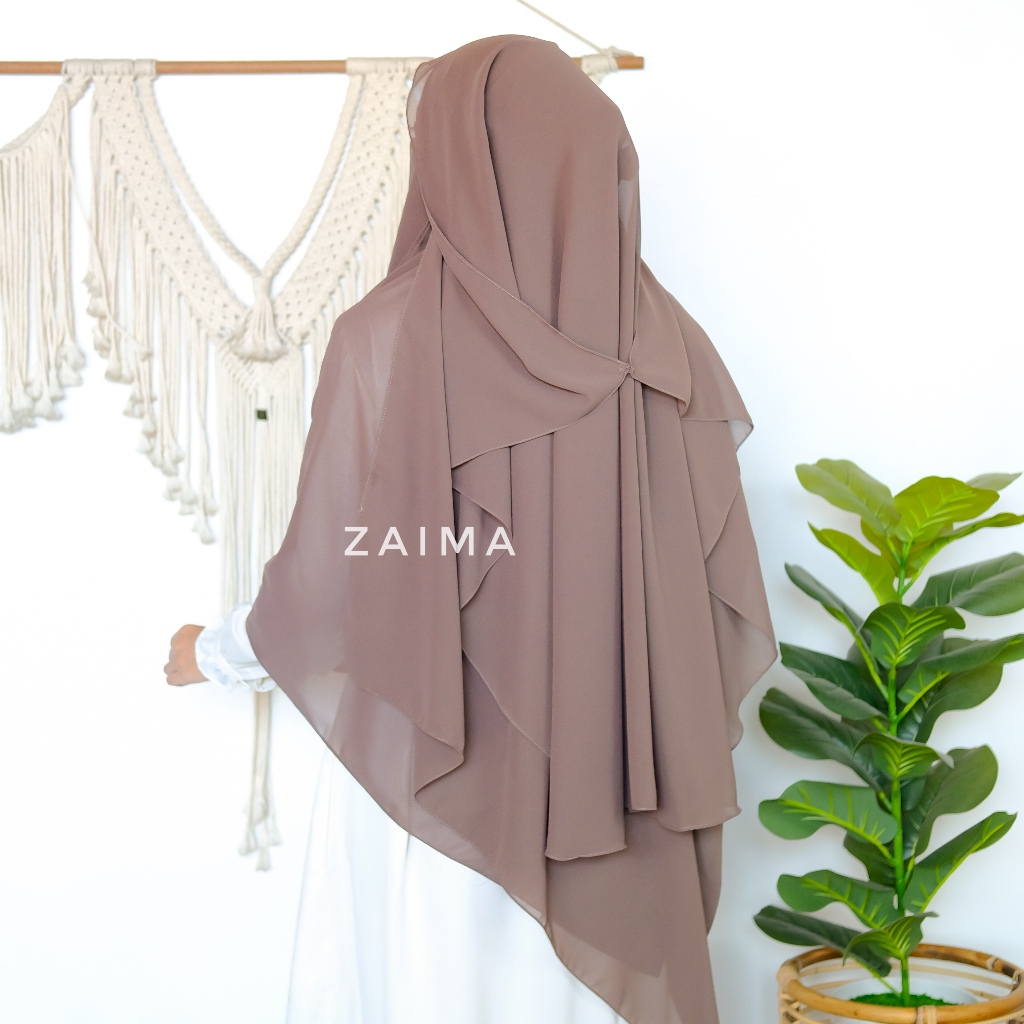 ผ้าคลุมปุ่มผีเสื้อ Niqab Yemeni Hamaut Ceruti Babydoll พรีเมี่ยม