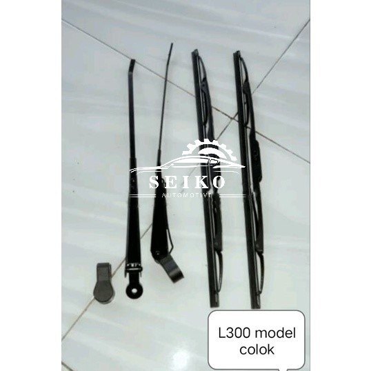 บาร์ปัดน้ําฝน Mitsubishi L300 + รุ่นปลั๊กอินพัดลมกระจก L300 รุ่นเก่า (ONE SET)