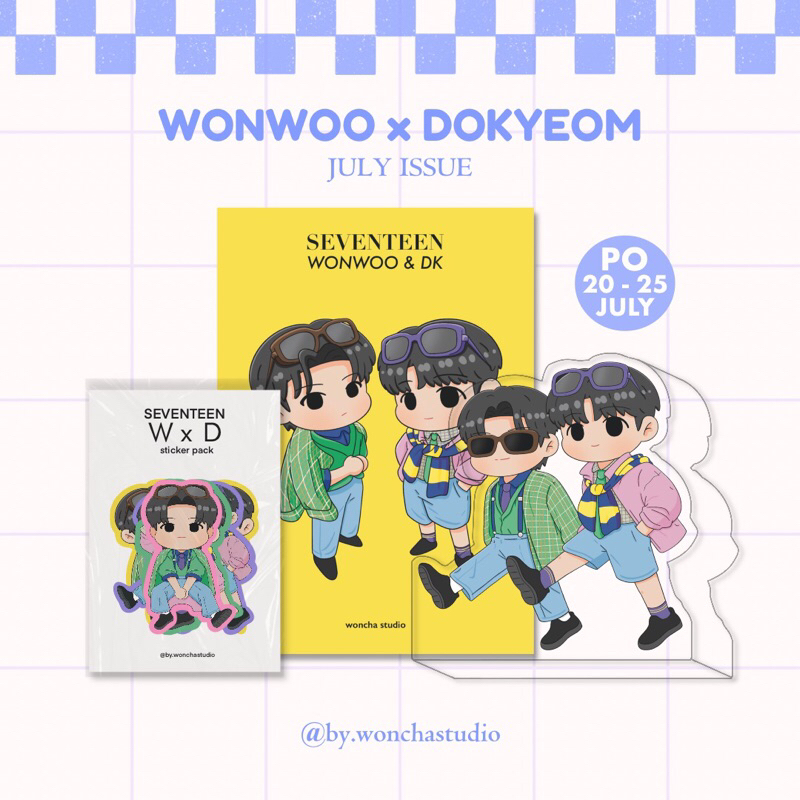 17 WONWOO X DOKYEOM JULY ISSUE