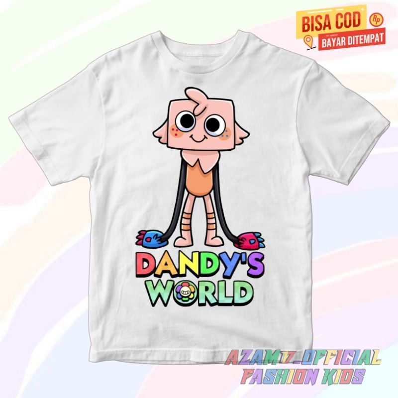 ตัวละครของโลกของ Dandy GOUB ชื่อ/เสื้อยืด GOUB GAME DANDYS WORLD