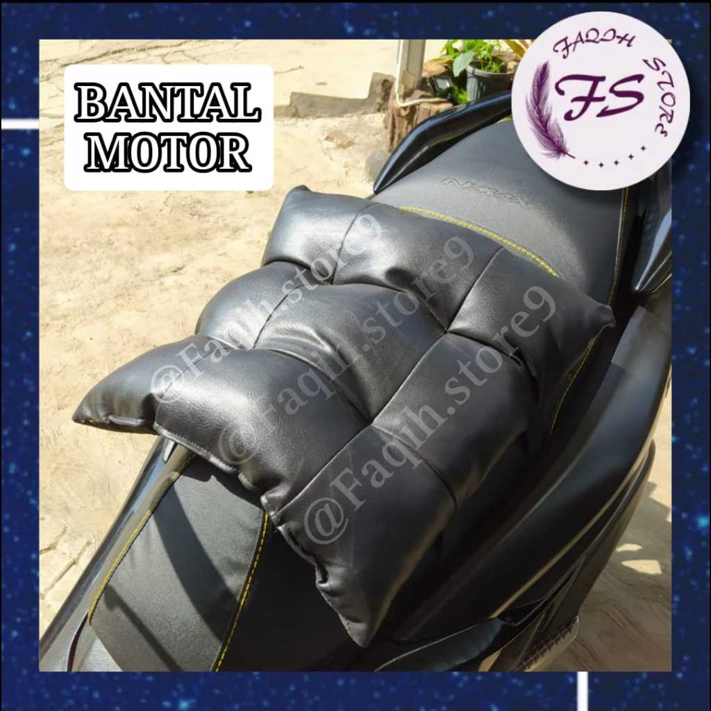 MULTIPURPOSE MOTORCYCLE PILLOW, WATERPROOF MOTORCYCLE SEAT PILLOW 40X40