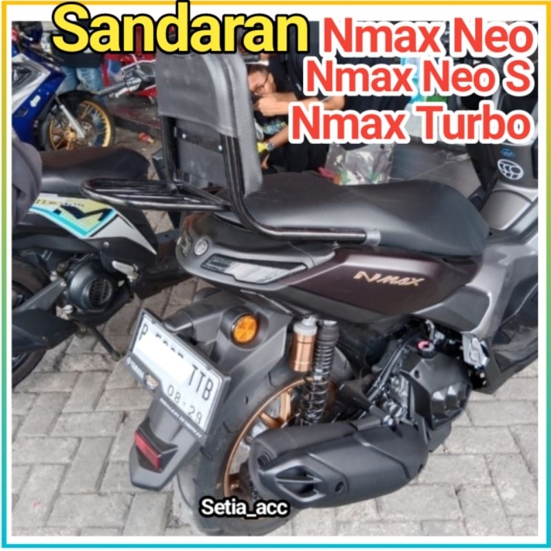 พนักพิง Nmax Turbo Nmax Neo Nmax Neo S เบาะหลังเด็ก