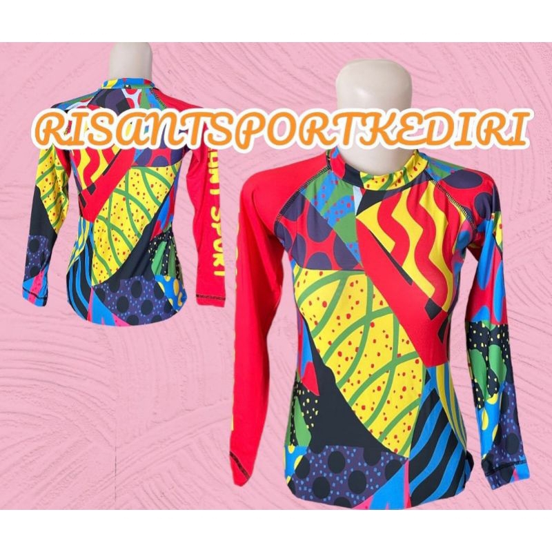 RISANT SPORT KEDIRI / RISANTSPORTKEDIRI / AEROBIC GYMNASTICS CLOTHES / เสื้อกีฬาผู้หญิง