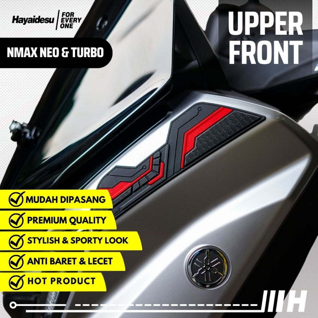 Hayidesu Yamaha NMAX NEO & TURBO ฝาครอบตัวป้องกันตัวถังหน้าด้านบน
