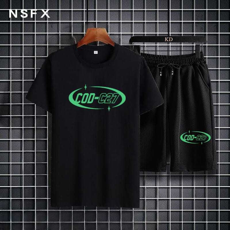 Polile781 Suit Mens Suit Distro T-Shirt กางเกงขาสั้นผู้ชาย