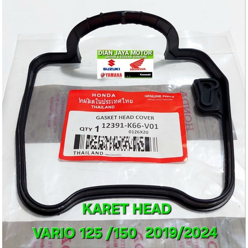 หัวยางไทย k66 Honda vario 125 led vario 150 led 2019-2024 DIAN JAYA MOTOR