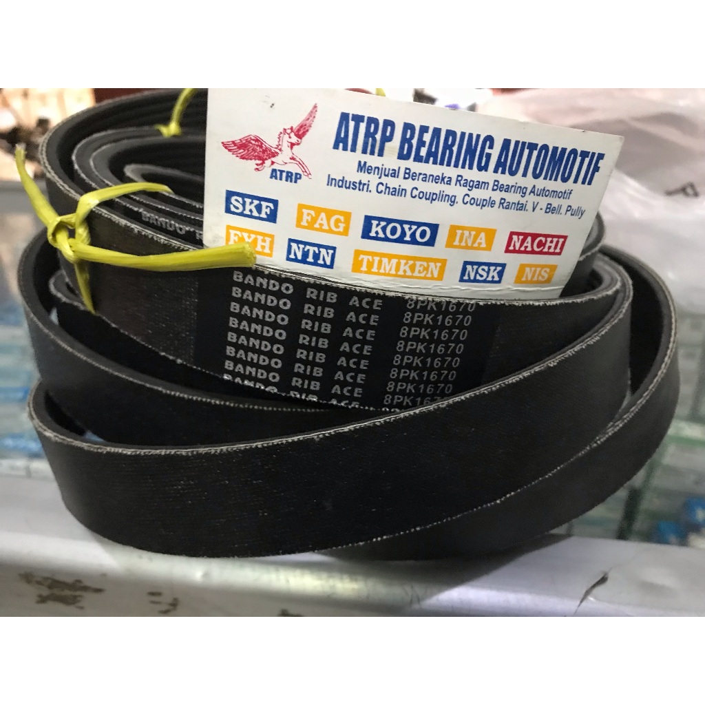 FAN BELT / FAN BELT 8PK1670 8PK 1670 BANDO
