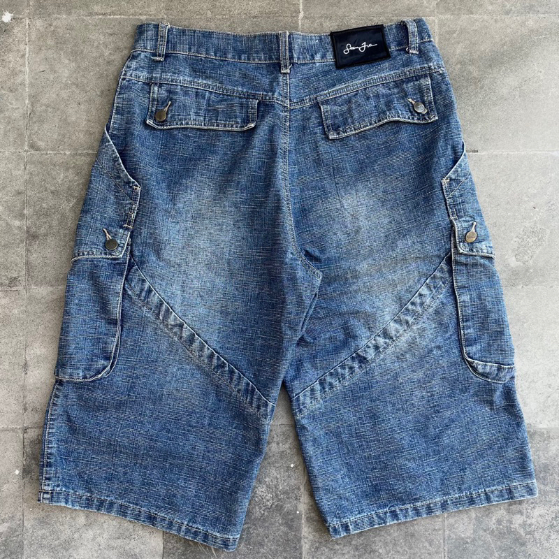 Preloved JORTS SEAN JOHN VINTAGE - กางเกง JORTS BAGGY - BAGGY JEANS - FUBU KARL ANI ECKO JNCO