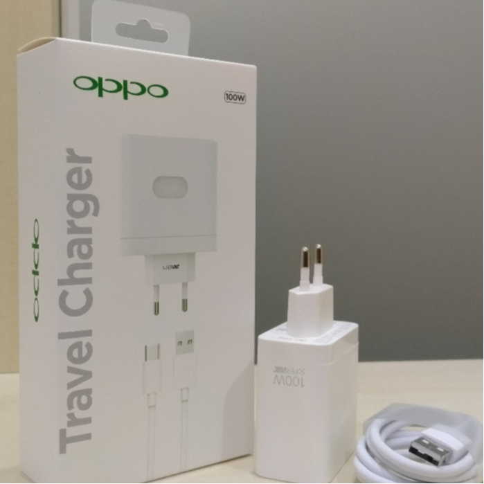 เครื่องชาร์จ OPPO 100W Super VOOC Type C รองรับ Fast Charging ของแท้ 100%