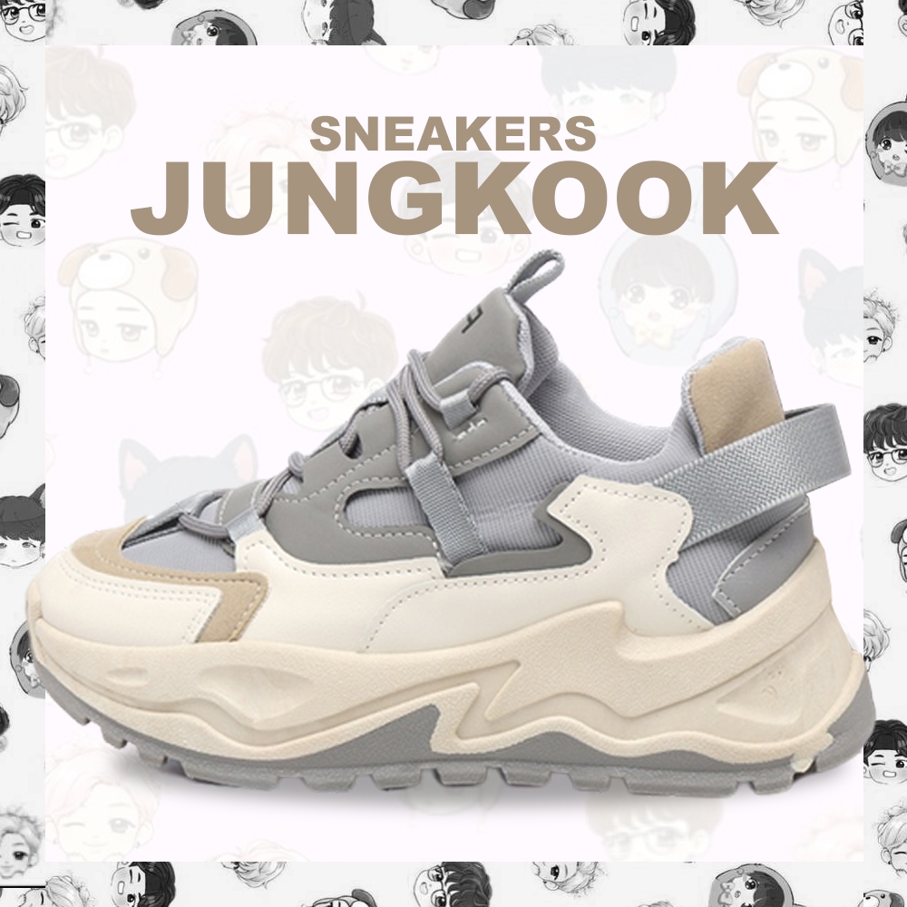 Jungkook Shoes Sporty Premium Quality Women& 39;s Sneakers - Free Shoe Box - รองเท้าผ้าใบ JUNGKOOK