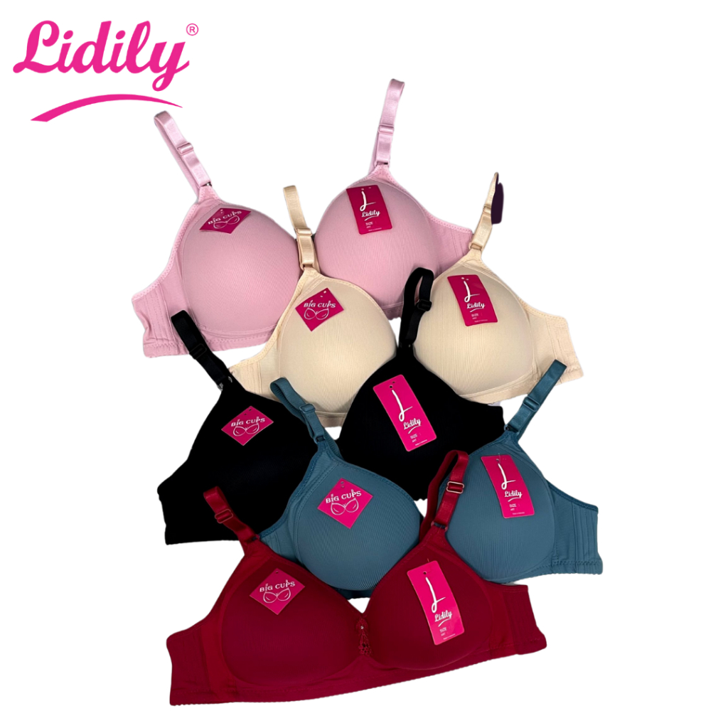 Lifily - [BIG SIZE EDITION] เสื้อชั้นในไซส์ใหญ่ไม่มีลวด 5 ตะขอขนาด 52-58 | จัมโบ้ เอ็กซ์ตร้า บิ๊ก คั