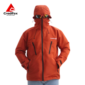 Credifox Adventure - gorpcore เสื้อแจ็คเก็ตภูเขากันน้ํา Trace Hacking Series ซีซั่น 2 วัสดุ taslan JN premium - gropcore เสื้อแจ็คเก็ตกันน้ํา