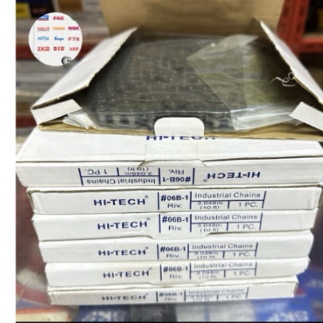 RS 06B-1 SINGLE HITECH ORIGINAL ROLLER CHAIN