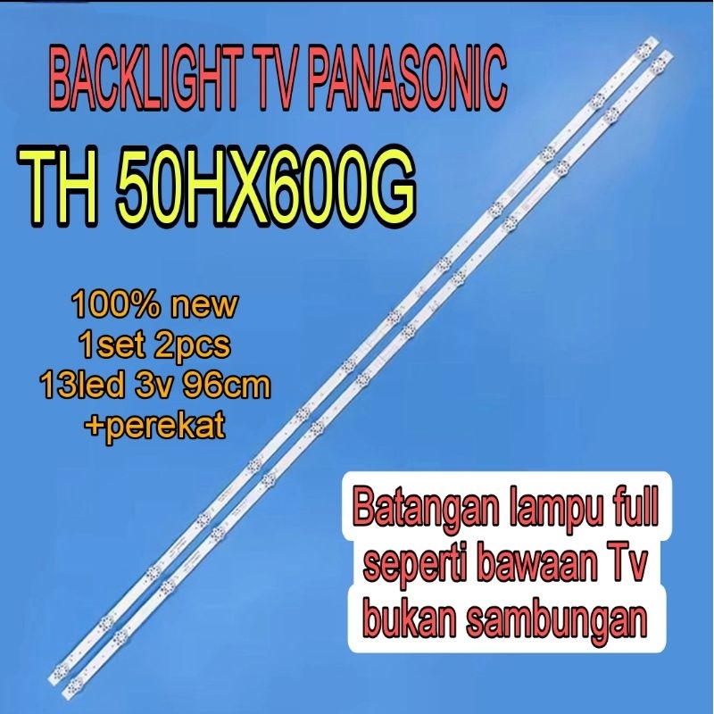 PANASONIC TH-50HX600G 50HX600G ไฟ LED แบ็คไลท์