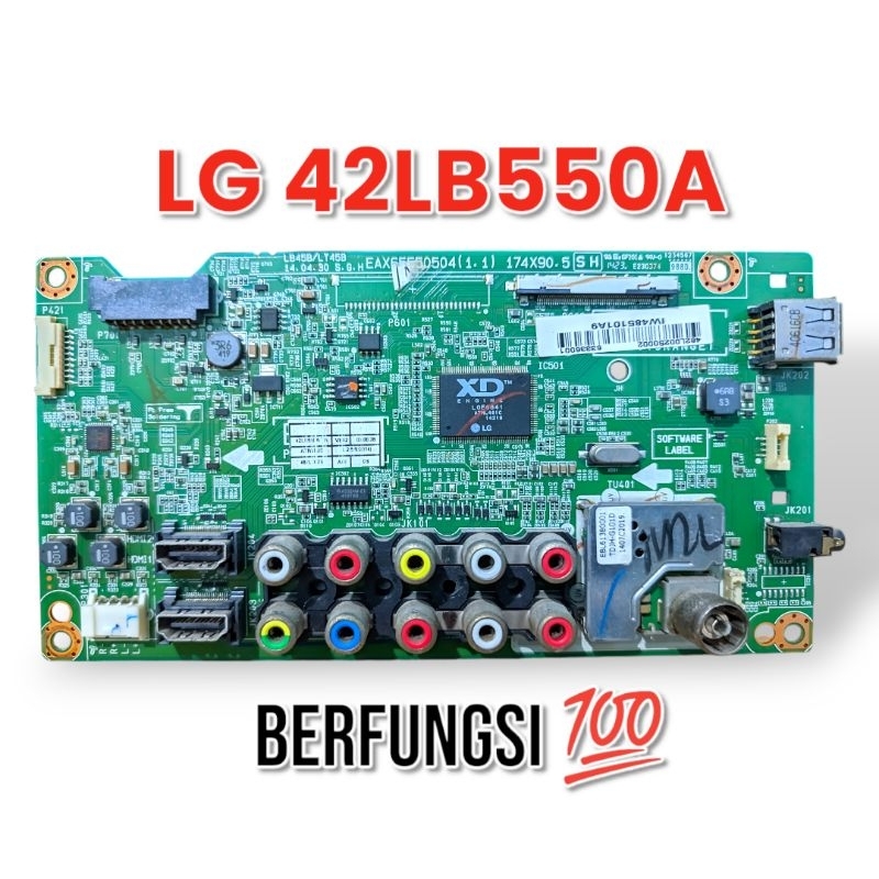 Mesin Mb - เมนบอร์ด - เครื่องยนต์ทีวี - LG42LB550 - 42LB550A