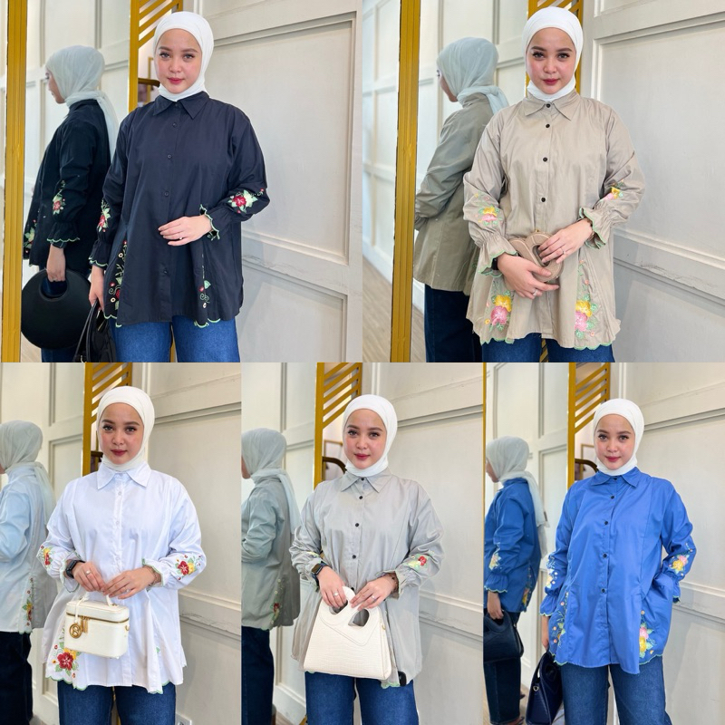 KEMEJA B2677 // B2678 // B3272 // B3271 // B3432 // B3464 // B3552 เสื้อปัก