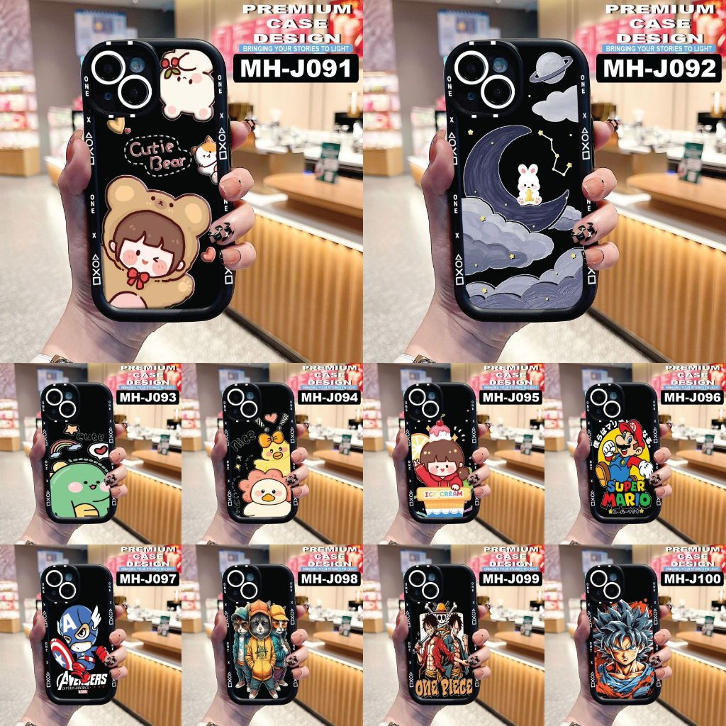 OPPO A98/A96/A83/A79/A78 4G/A78 5G/A77/A77S/A76/A36/A74/A71 ⭐️ CASE MOTIF CODE MH J091-J100 ⭐️ TYPE 