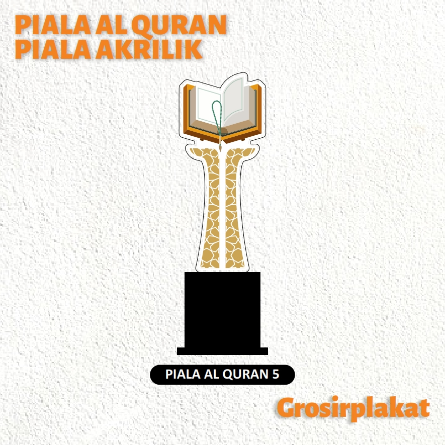 NABI PROPHETS MAULID CUP อิสลามถ้วยถ้วย MTQ ถ้วย TAHFIDZ ถ้วย AL QURAN CUP