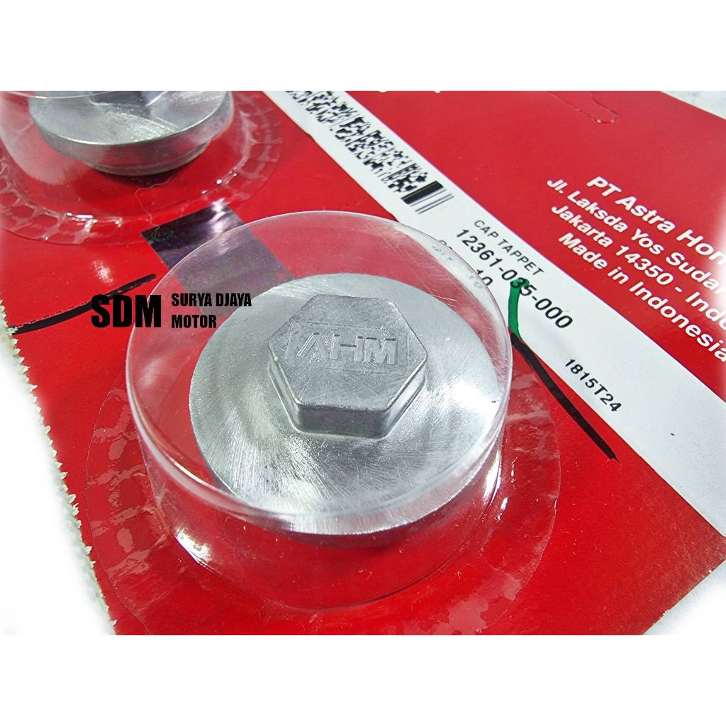 น้ํามันกรอง BOLT CAP วาล์วหมวก TAPPET MATIC GRAND LEGEND REV0 SUPRA-X 100 12361-035-000 HONDA