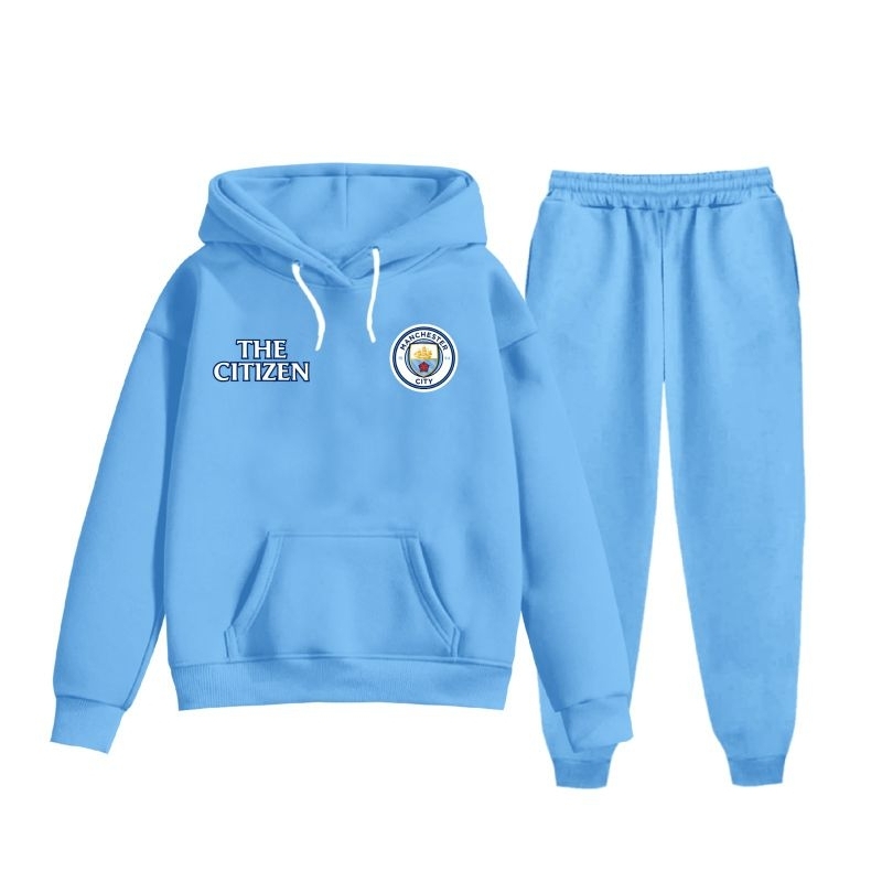 Manchester city Costume hoodie Kids Suit