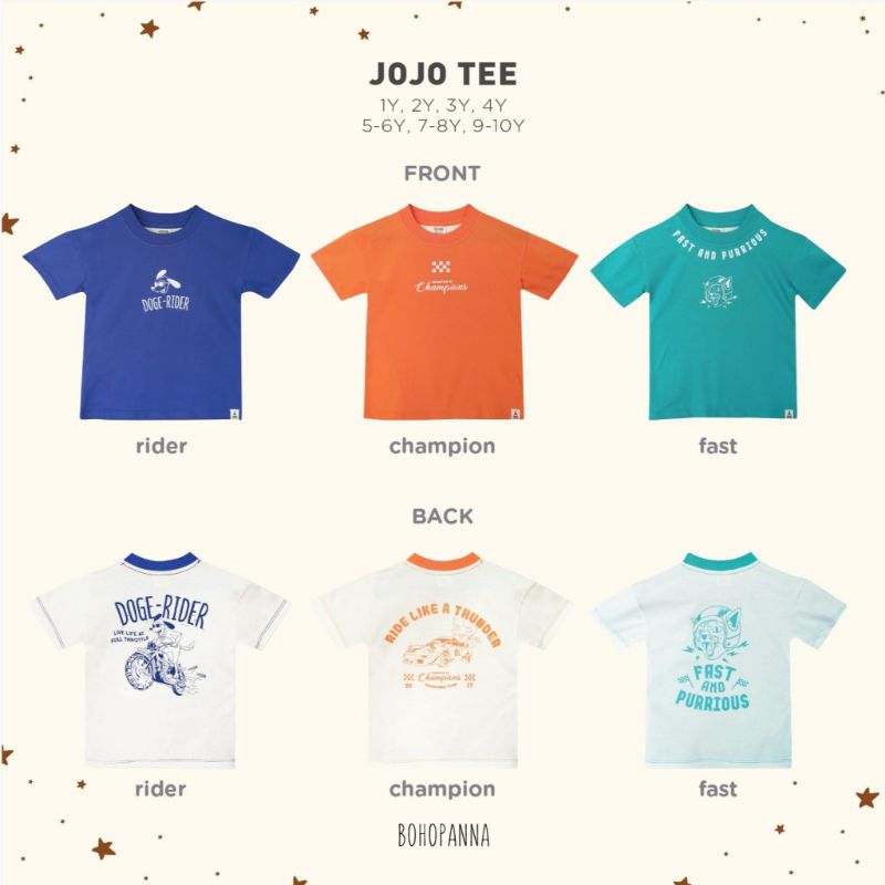 Bohopanna - JOJO TEE - เสื้อเด็กชาย
