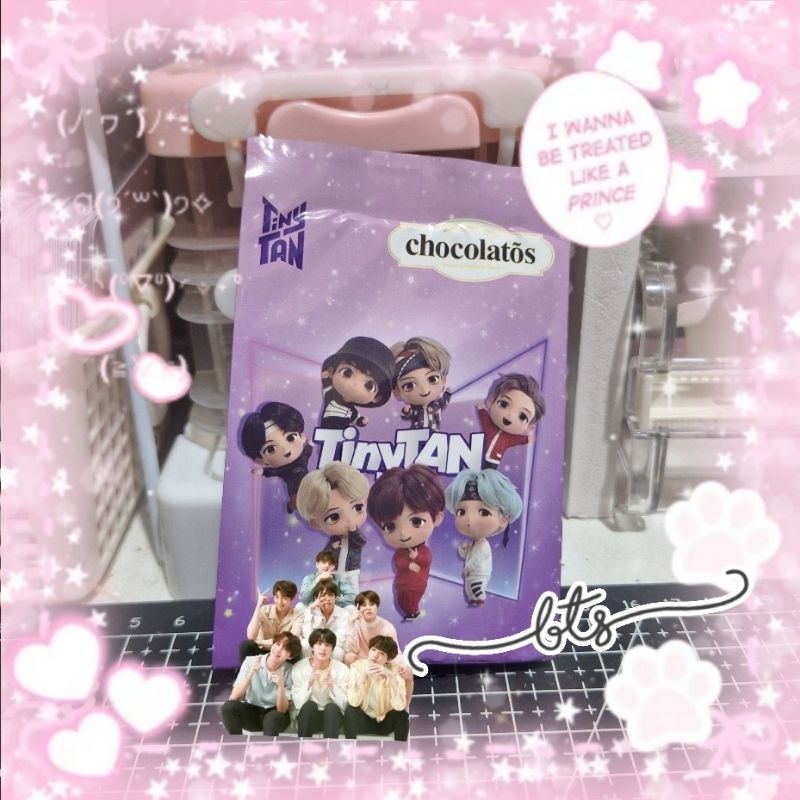 [อ่านคําอธิบาย] Photocard BTS X CHOCOLATOS SEALED (thv)