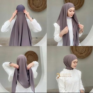 Hijab segitiga inner 2layer pollycotton