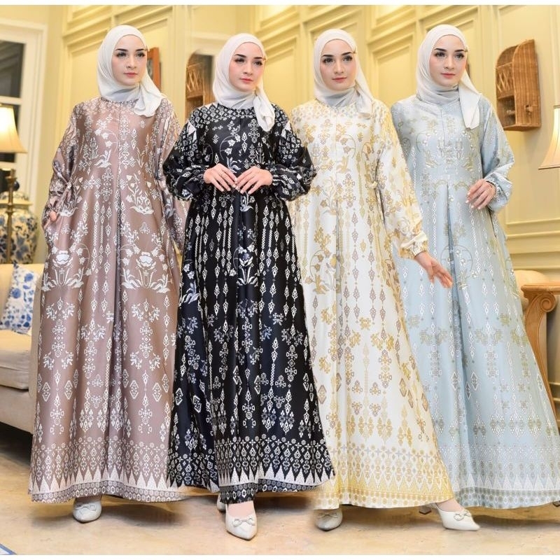 Maxmar silky busui gamis / gamis ใหม่ล่าสุด / jumbo gamis ซิปหน้า / gamis ไซส์ M-XXL premium gamis