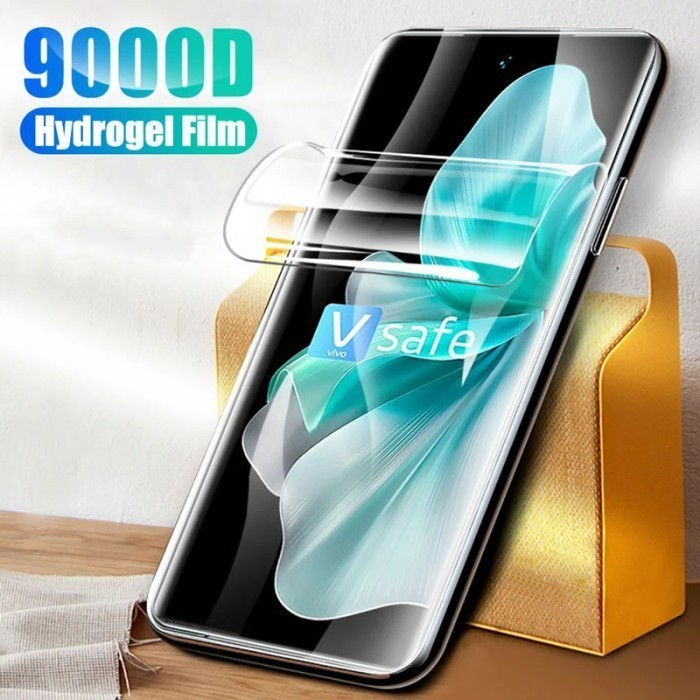 LAYAR Anti-Scratch Hydrogel Screen Vivo V50 V40 Clear Glossy Screen Guard Phone Film Phone Cover