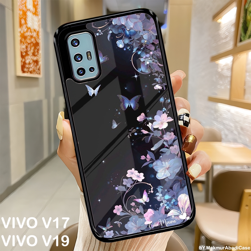 Glossy Hardcase Vivo V17 PRO V17 V19 V7 V15 V15 PRO S1 S1 PRO Case Cover Case แฟชั่นปลอก Handphone อ