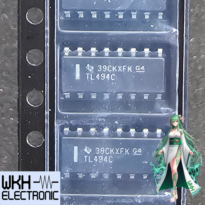 ต้นฉบับ TL494CDR TL494 SMD TL 494 SMD 40V 0.2A 300KHz PWM controller