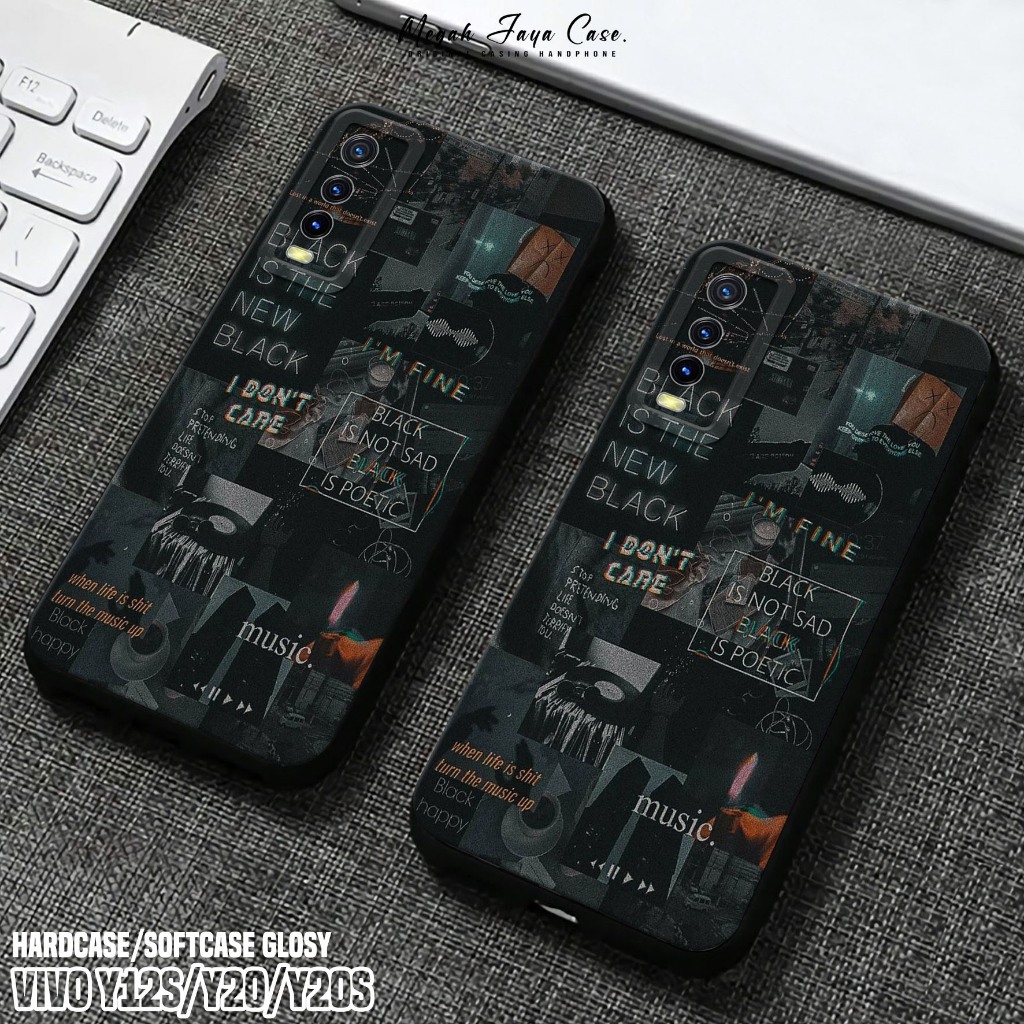 เคสโทรศัพท์ HP VIVO Y12S/Y20/Y20S - VIVO Y20S/Y20/Y12S AESTH Motif Case - เคสโทรศัพท์ VIVO Y20 - เคส