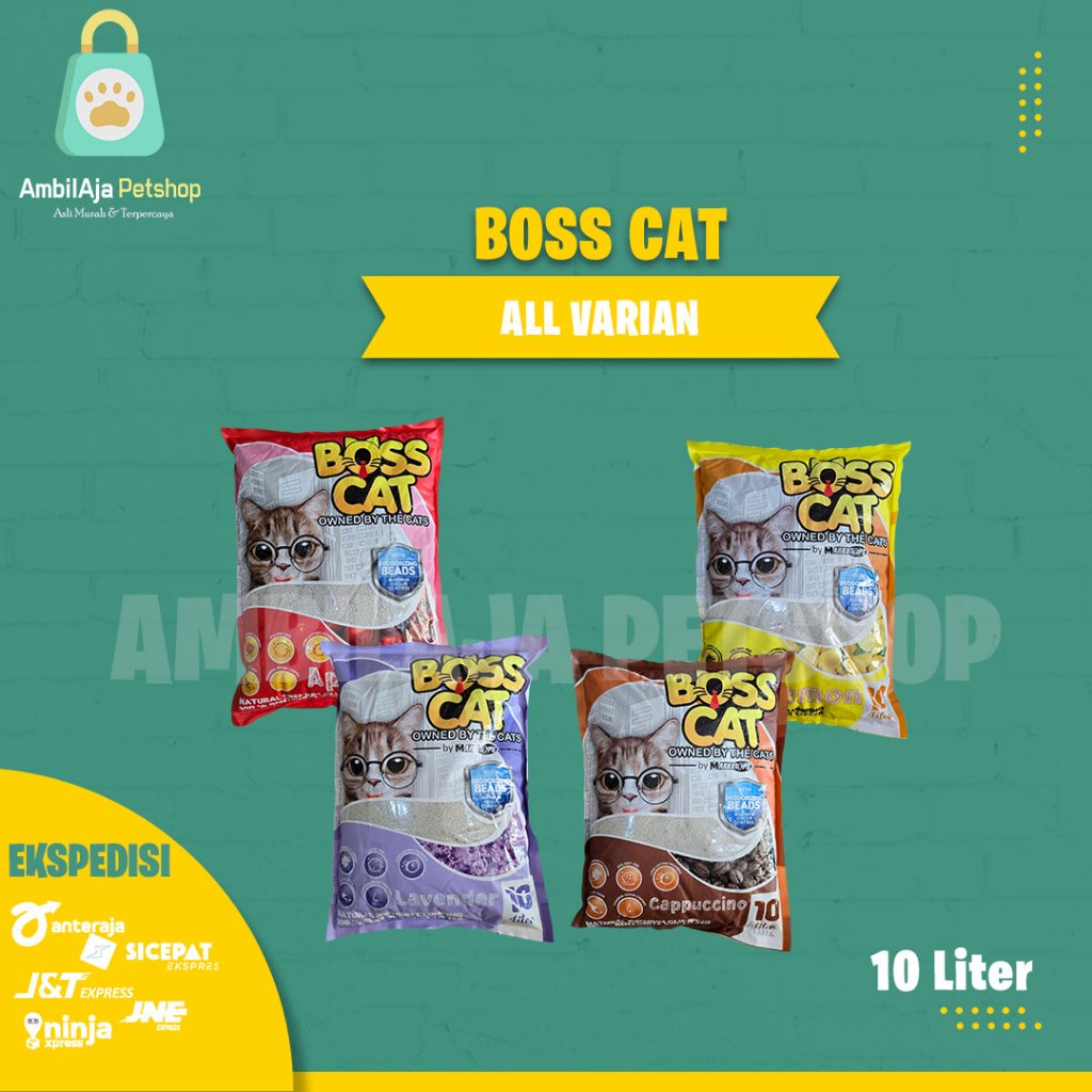 BOSS CAT 10 ลิตร Bosscat CAT Litter ก้อนหอม