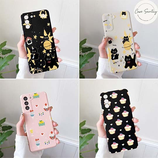 Softcase ความงามอินเทรนด์น่ารักแมวเค้กสําหรับOPPO A71 A60 A3 A3X A83 A1 A5 2020 A9 2020 A1K A5i F1S 