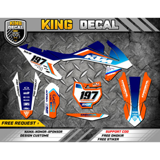 รูปลอก KTM 250 2015-2017 / KTM SIXDAY / KTM 85 COSTUME Design 95