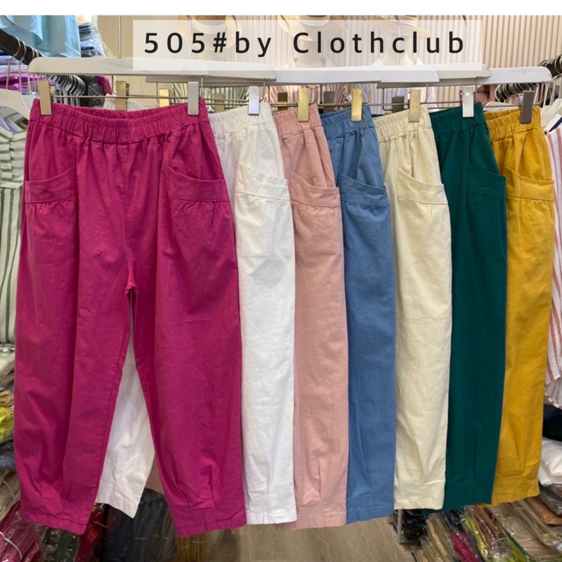 MILO 505 LINEN PANTS PREEYA CLOSET BANGKOK BRAND