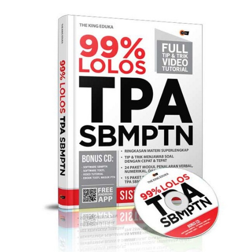 Ag - BOOK 99% PASS TPA SBMPTN (บวกซีดี)