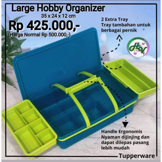 TUPPERWARE กล่องเก็บของ ขนาดใหญ่ สําหรับจัดระเบียบทัปเปอร์แวร์