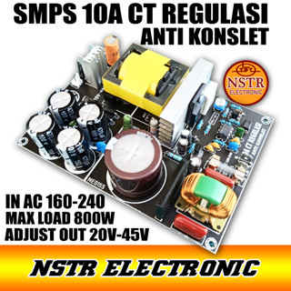 Smps 10A CT Regulation OUT 20V - 45V