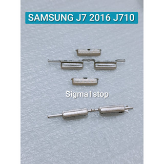 ปุ่มสวิตช์เปิดปิดเสียง ปุ่มกดเปิดปิด ด้านนอก สําหรับ Samsung J7 2016 J710 J5 2016 J510