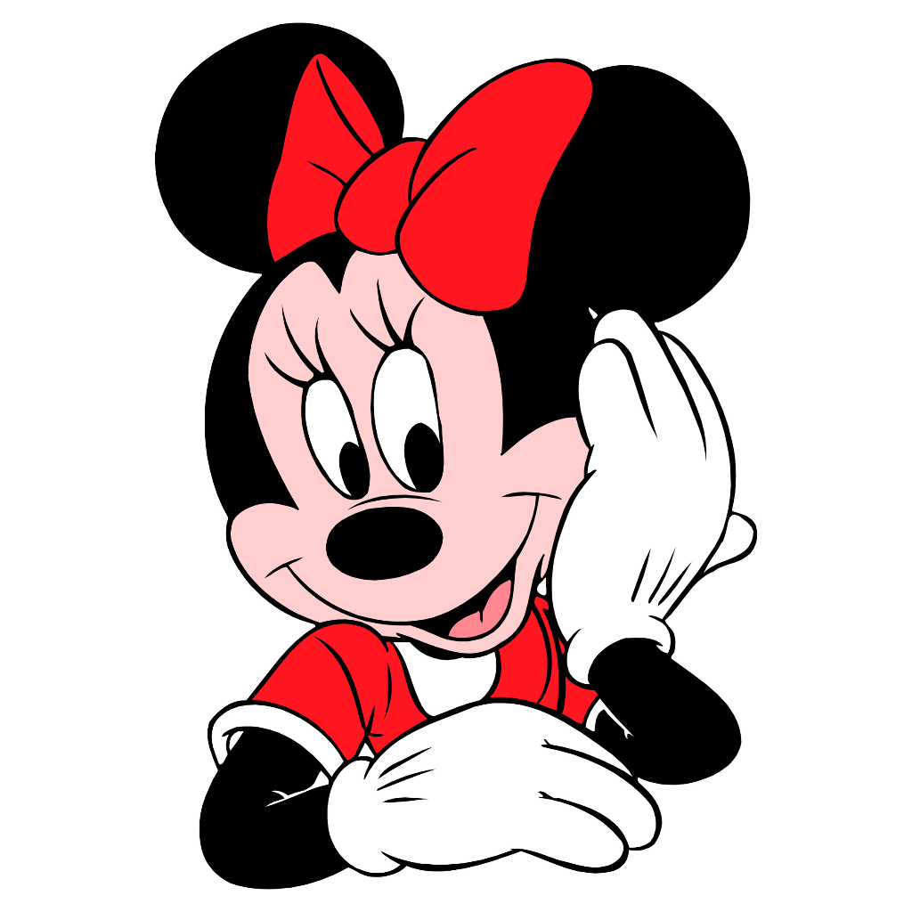 IRON-ON SCREEN PRINTING DTF SCREEN PRINTING เมาส์ MINNIE