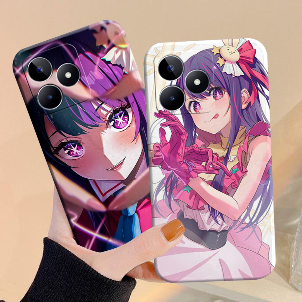 HP [CRL4] Softcase Realme C51 4G 2023 Anime Oshi Motif No Ko - เคส Ai Hoshino - เคสอนิเมะ Girl - เคส