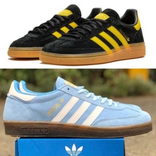 Adidas รองเท้าพิเศษ สีฟ้า และสีดํา สีเหลือง