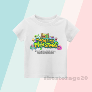 เสื้อยืด พิมพ์ลาย MY Sing MONSTERS ร้องเพลง MY SINGING MONSTERS สําหรับเด็กผู้ชาย และเด็กผู้หญิง