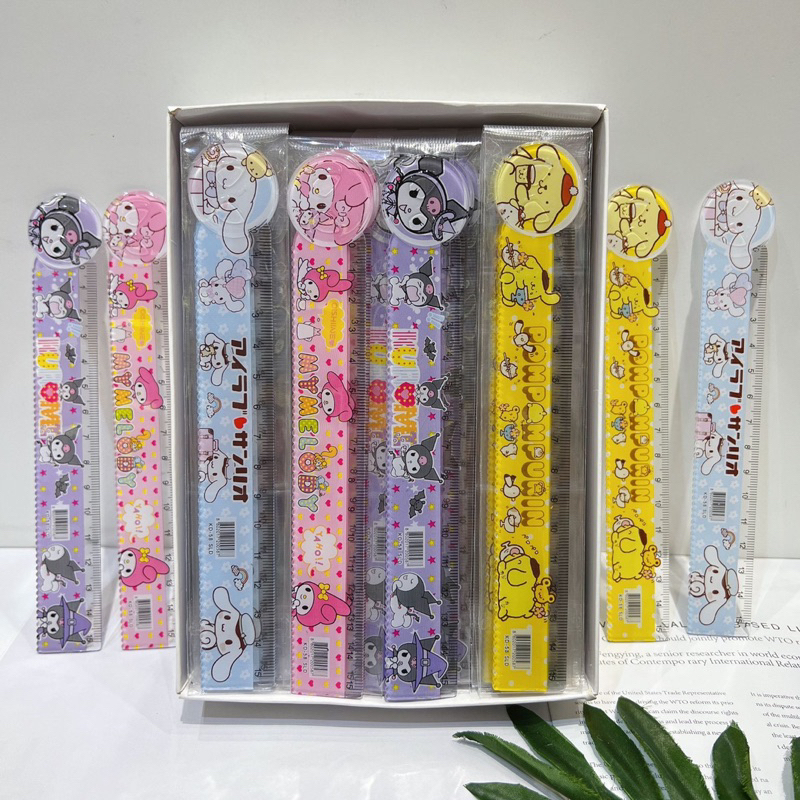 SANRIO RULER / CUTE KUROMI RULER 15ซม